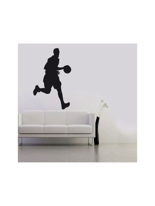 Αυτοκόλλητο Τοίχου Basketball 05 Πράσινο