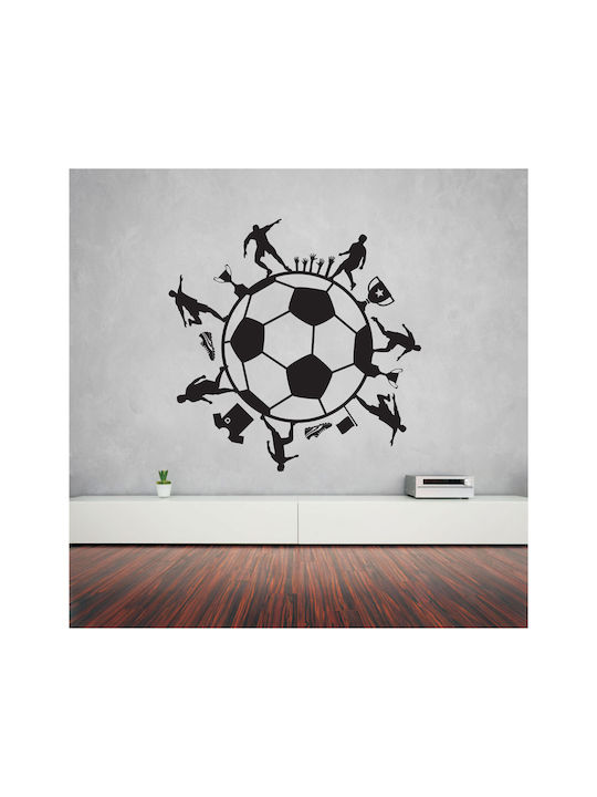 White Soccer Ball Wall Sticker