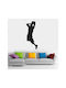 Basketball Wall Sticker 01 Green