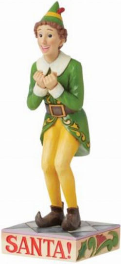 Enesco Elf Excited Buddy By Jim Shore Collectible Figure 22cm