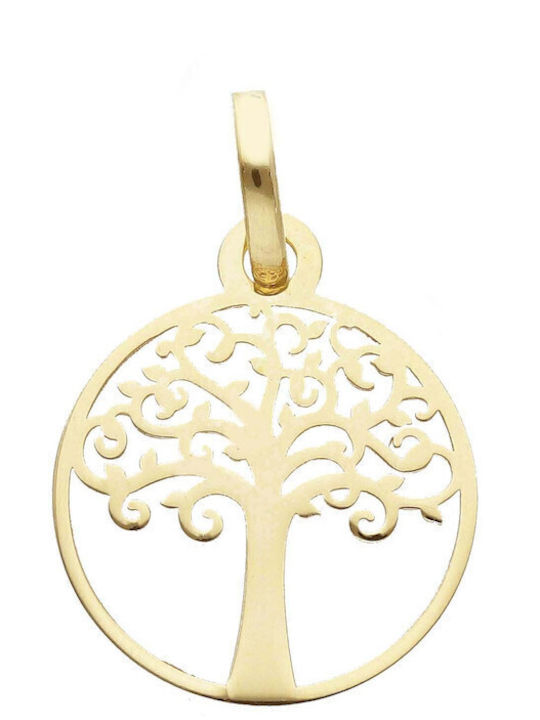 Mentzos Charm Baum aus 14K Gold