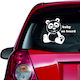 Autoaufkleber Baby an Bord 37 Schwarz