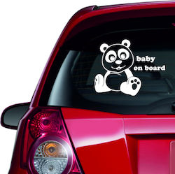 Autoaufkleber Baby an Bord 37 Gelb