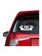 Decorative Sticker Glass Kid On Board - Reverse Direction (from Inside the Glass) 1pcs Orafol