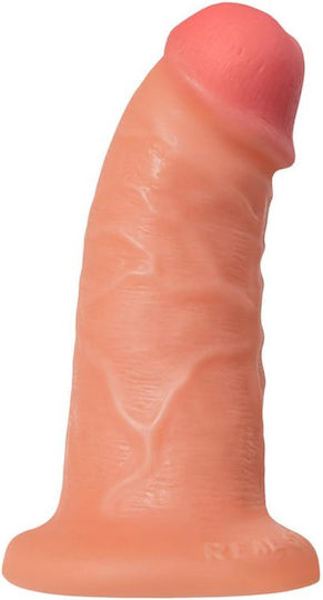 Softline Dildo Realistic Cu Ventuză Flesh 18cm