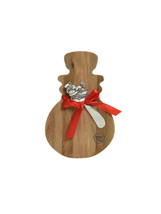Kaemingk Christmas Table Decoration Brown L21.5xW19xD2cm.