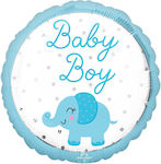 Balloon Foil Boy Birth 18 Elephant 45cm