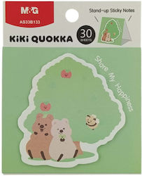 M&G Aufkleber Notizblöcke im Würfel 6,7x7,1cm
