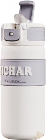 Portable Bottle-Thermos Bottle Thermos Stainless Steel / Plastic 500ml White