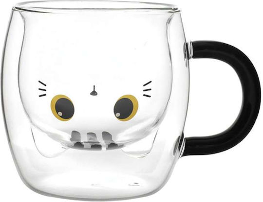 Total Gift Cană Sticlă Transparentă 250ml