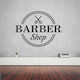 Orafol Aufkleber Wand Friseur Orange HS 10060-2...
