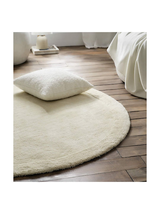 Gofis Home Heaven Rug Round Ecru 802/04