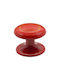 A-Lock Knob Furniture made of Metallic in Red Color 25mm .90.07.332 1pcs