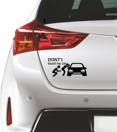 Αυτοκόλλητο Αυτοκινήτου Dont Touch My Car 4 Όπως Στην Εικόνα