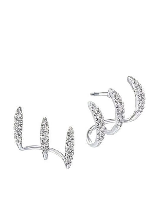 ShuShu Σκουλαρίκια Cuff από Ασήμι ShuShu Σκουλαρίκια Cuff από Ασήμι