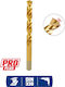 WorkPro Set of 10 Drills Titanium with SDS Plus Shank for Metal
