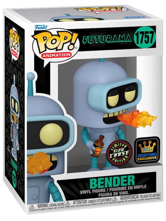 Funko Pop! Animation: Futurama - Bender 1757 Chase