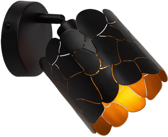 Lucide Lightning Einzel Spot mit Fassung E14 in Schwarz Farbe