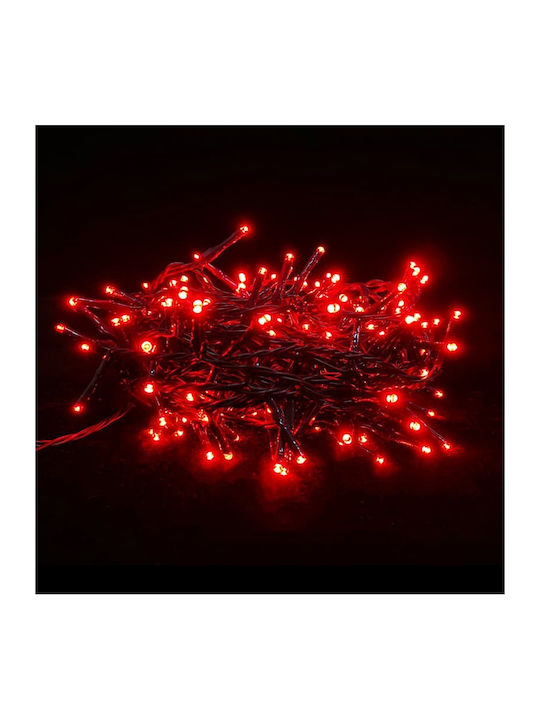 180 Λαμπάκια LED Κόκκινα σε Σειρά