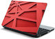Αυτοκόλλητο Laptop Abstract Red Lines 13'' 32,5...