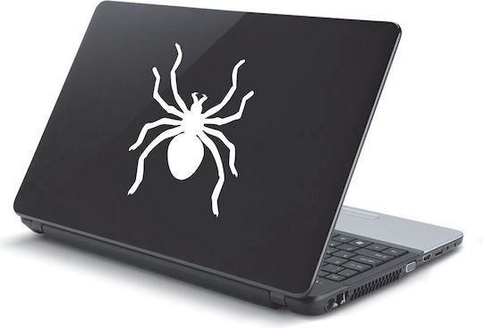 Autocolant Laptop Păianjen Albastru Închis