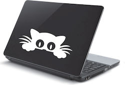 Αυτοκόλλητο Laptop Γατούλα Κόκκινο Αυτοκόλλητο Laptop Γατούλα Κόκκινο