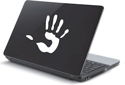 Dunkelblauer Laptop-Handballenaufkleber
