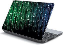 Laptop-Aufkleber Fallende Sterne 14" 34cm x 23,5cm