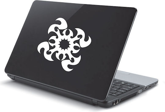 Αυτοκόλλητο Laptop Tribal Σχέδιο Μπλε