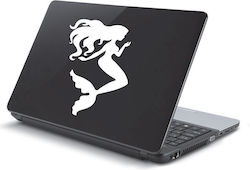 Autocolant Laptop Sirenă Argintiu