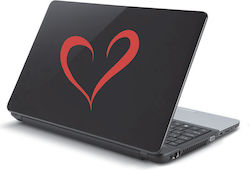 Αυτοκόλλητο Laptop Καρδιά Χρυσό Αυτοκόλλητο Laptop Καρδιά Χρυσό