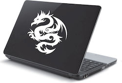 Αυτοκόλλητο Laptop Tribal Dragon Ματζέντα