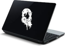 Autocolant Laptop Căști 2 Direcție Inversă În I...
