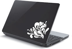 Αυτοκόλλητο Laptop Abstract Flower 20cm X 16cm Πxυ
