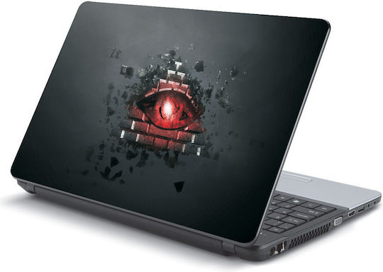 Αυτοκόλλητο Laptop Red Eye 14" 34cm X 23,5cm
