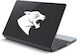 Laptop Sticker Golden Panther