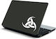 Αυτοκόλλητο Laptop Horns 20cm X 21cm Πxυ