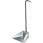 Metallic Dustpan with Stick