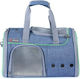 FreeDog Dog Carrying Bag Handbag for Transport of Dog / Cat Blue M45xP28xH28cm