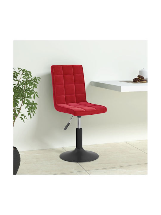 Rotativă Scaun Vizitator în Culoare Burgundy 40...