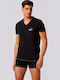 T-shirt Μαυρο