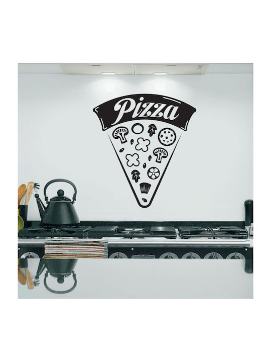 Decorative Wall Sticker Pizza 2 1 Pieces 30x33c...