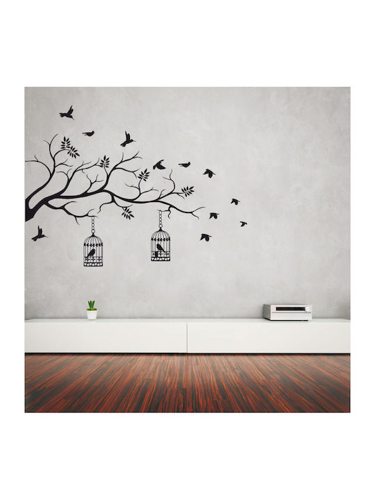 Decorative Sticker Wall Birds And Branches 01 -...