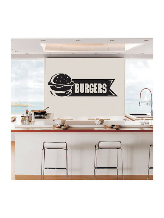 Autocolant Decorativ De Perete Burgers 2 1 Buca...