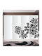 Autocolant Decorativ Garderobă Frunze 1 Buc 100x100 cm Orafol