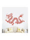 Autocolant Decorativ Perete Dragon Ca În Imagine 1buc Orafol