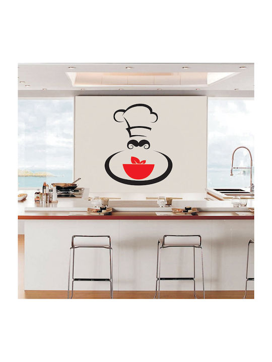 Декоративен Стикер За Стена Chef 3 1 Брой Orafol