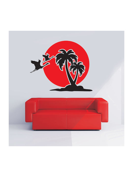 Autocolant Decorativ De Perete Insulă Tropicală...