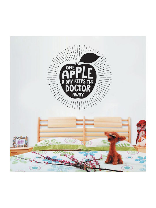 Autocolant Decorativ De Perete One Apple A Day ...