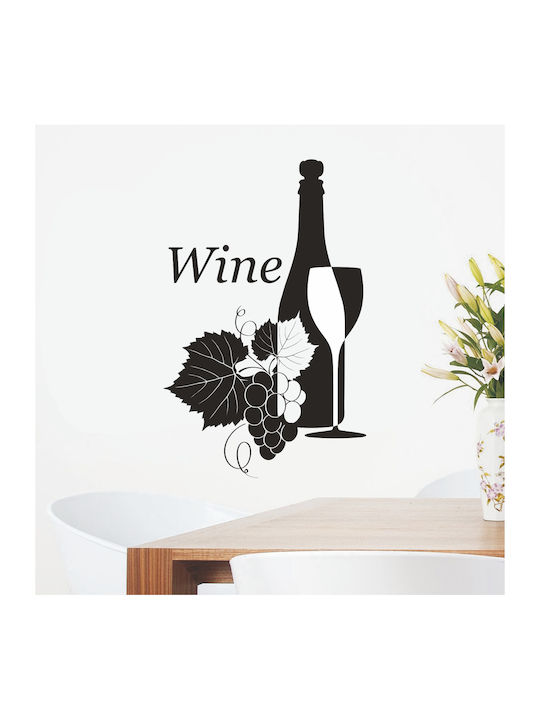 Dekorativer Aufkleber Wand Wine Wie Auf Dem Bil...